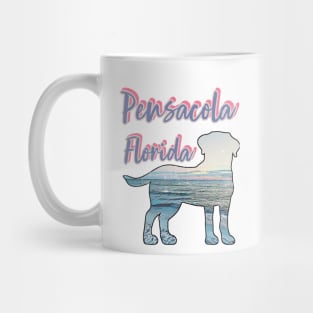 Pensacola Florida Vintage-Look Mug